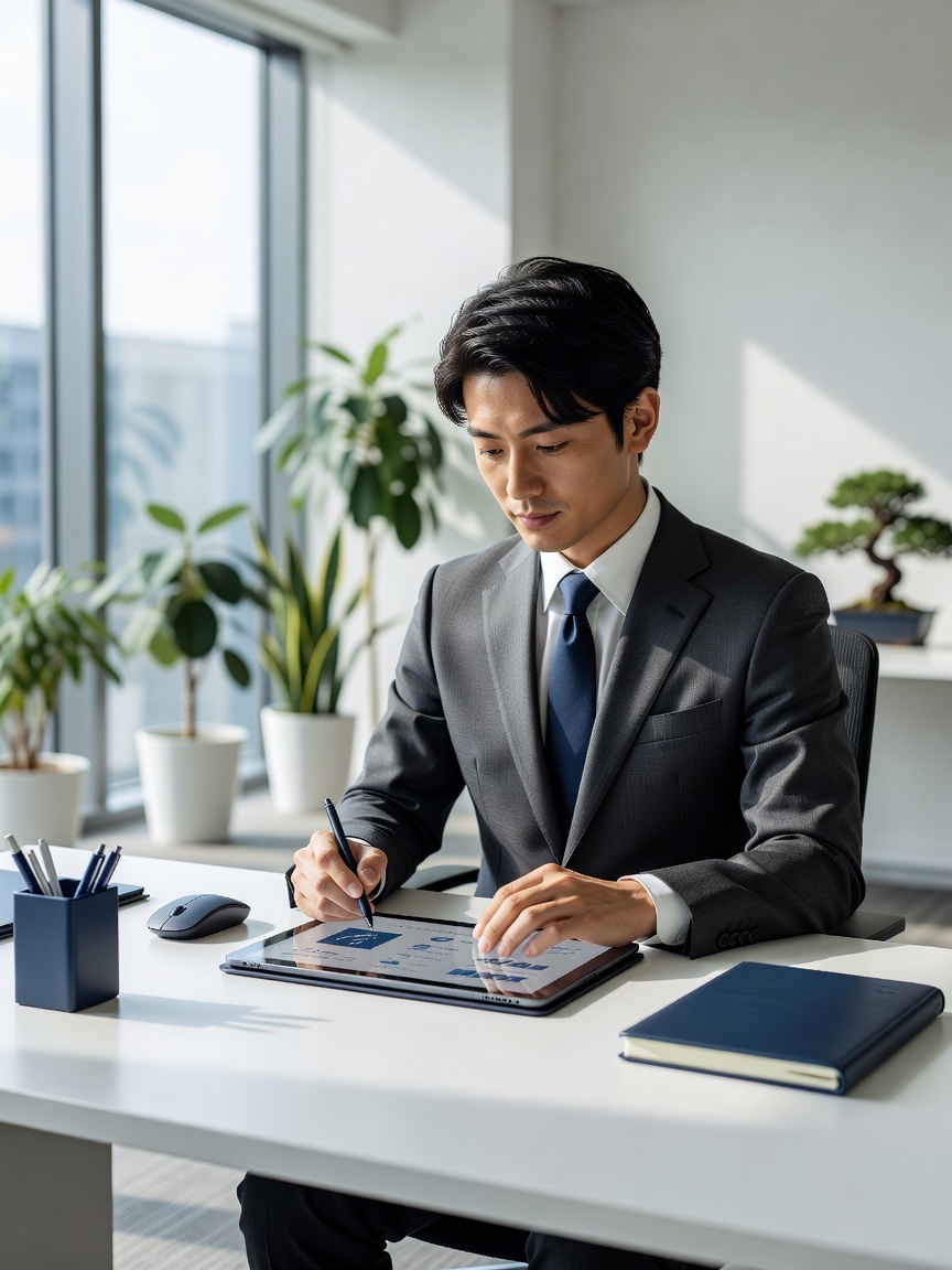 タブレットを使った業務自動化
