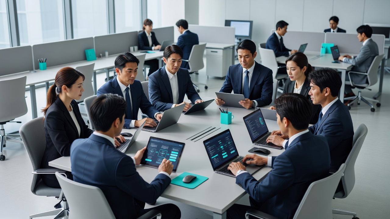 業務自動化を検討するチーム